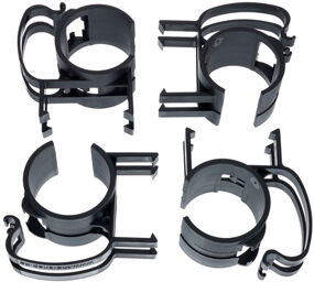 Snap black 4 pcs Noir