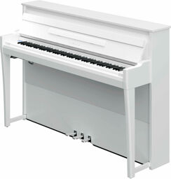 NU1XA Avant Grand PWH White polished