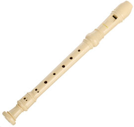 TRS-21B Soprano Recorder Blanc