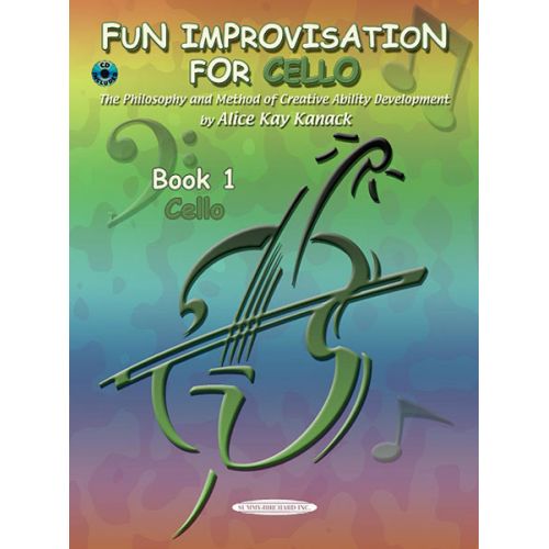 Kanack Alice Kay - Fun Improvisation + CD - Cello And Piano