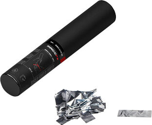 Handheld 28cm Silver Metallic