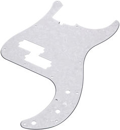 Pickguard PBass WB White Pearl
