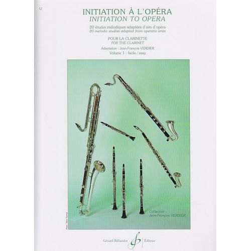 Verdier J.F. - Initiation A L'opera Vol.1 - Clarinette
