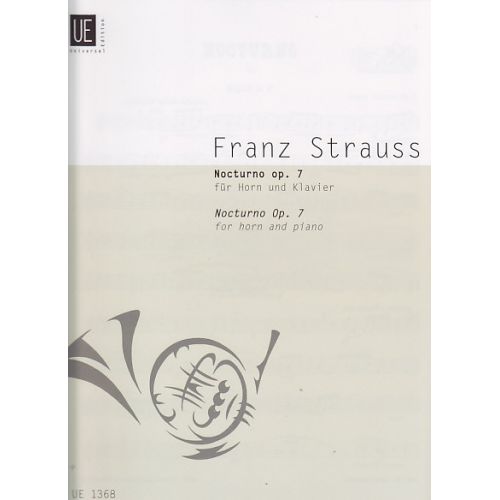 Strauss Franz - Nocturno Op.7 - Cor, Piano