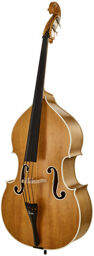 Two Tone HYV Double Bass 3/4 Miel transparent avec bords blancs