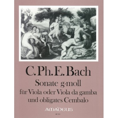 Bach C.p.e. - Sonata G Minor WQ 88 - Alto & BC