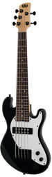 U-Bass Solid Body 5-String JBK Jet Black