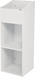 Vinyl Rack Three Top White