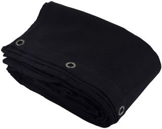 Curtain 160g/m² 2.0x6.0m Bk noir
