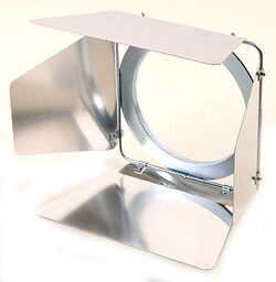 Barndoor for PAR 56 Polished Alu