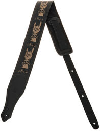 NG-D08 Leather Strap Black Noir