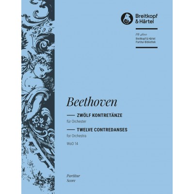 Beethoven Ludwig Van - Zwolf Kontretanze Woo 14 - Orchestra