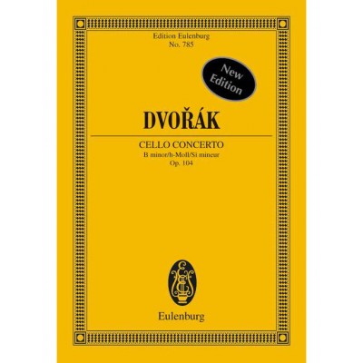 Dvorák - Concert Si Mineur Op. 104 B 191 - Violoncelle et Orchestre