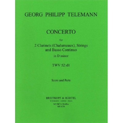 Telemann - Concerto D-moll TWV 52:D1 TWV 52:D1