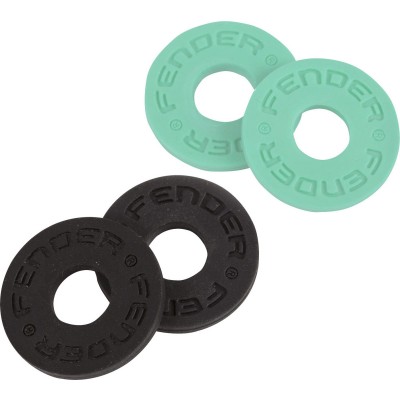 Strap Block, 4-Pack, Black (2) And Surf Green (2)