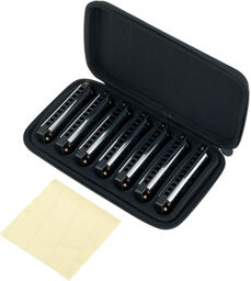 Rookie Blues Harmonica 7-SET Argent