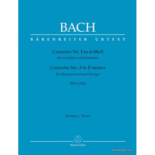 Bach J.S. - Concerto N°1 In D-moll BWV 1052