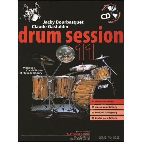 Bourbasquet/gastaldin - Drum Session Vol.11 + CD