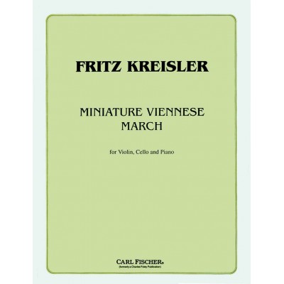 Kreisler F. - Miniature Viennese March - Violon, Violoncelle, Piano