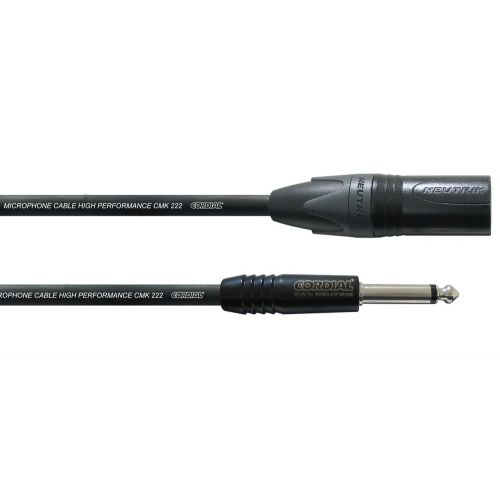 Câble Audio XLR Male/jack Mono 5 M