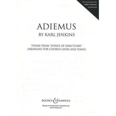 Jenkins - Adiemus I - Choeur Mixte (satb) et Piano