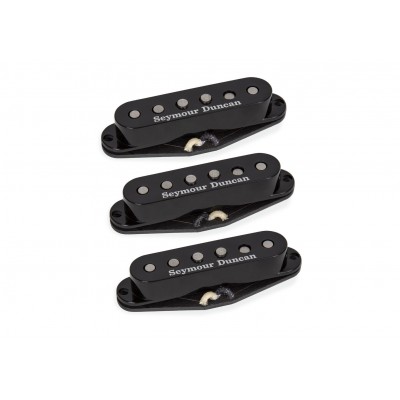 Scooped Stratocaster Kit Capots Noirs