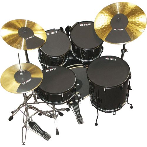 Sourdine Batterie Standard 22/12/13/16 + 14 + Cymbales