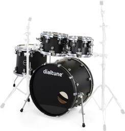 4-pcs Maple Set Matte Black Matte Black