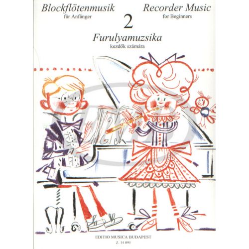 Recorder Music For Beginners Vol.2 - Recorder And Piano