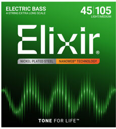Elixir Nanoweb Extra Long Scale