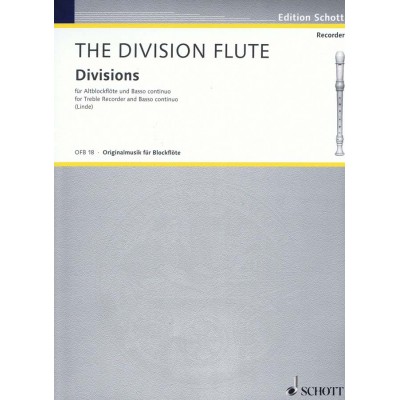 The Division Flute - Treble Recorder And Piano