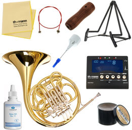 801-L Double Horn Set noir