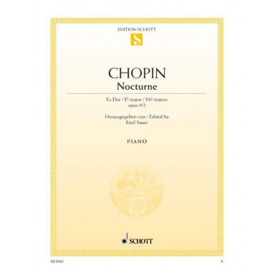 Chopin - Nocturne Mi Bémol Majeur Op. 9/2 - Piano
