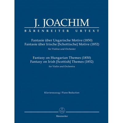 Joachim Joseph - Fantasy On Hungarian Themes (1850) / Fantasy On Irish (scottish) Themes (1852) - Vi