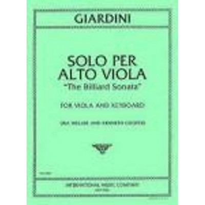 Giardini - Solo Per Alto Viola (