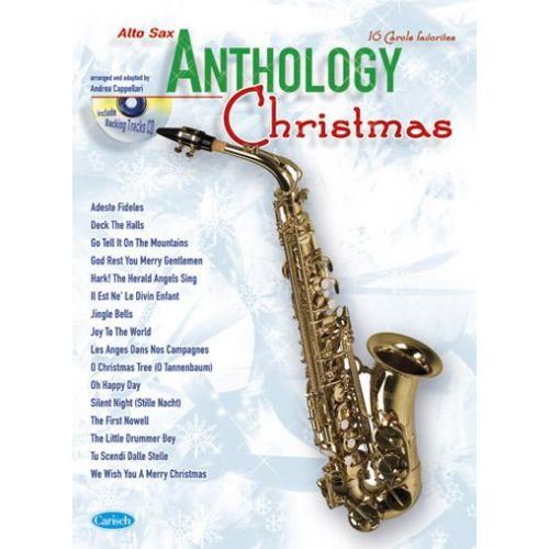 Cappellari A. - Anthology Christmas + CD - Saxophone Alto