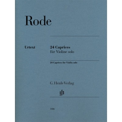 Rode Pierre - 24 Caprices - Violon