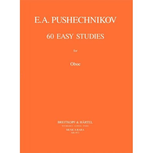 Pushechnikov I.f. - 60 Easy Studies - Hautbois