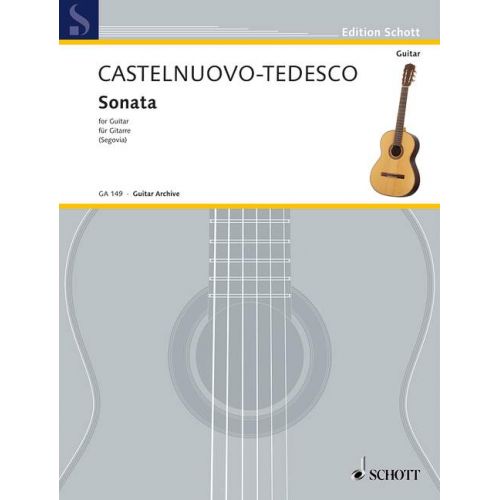 CASTELNUOVO-TEDESCO M.- SONATE IN D MAJOR - GUITAR