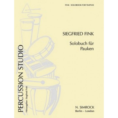 Fink Siegried - Solobook For Timpani