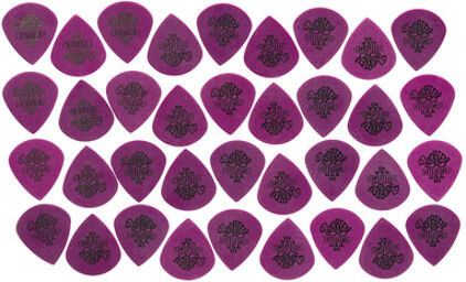 Tortex Jazz H3 Pick Set Violet Violet