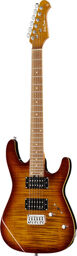 Fusion-III HH HT Roast B-Stock gloss trans flamed bengal burst