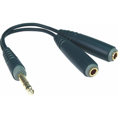 AYB-1 Adaptateur Y 20 CM Jack - 2 Jack F