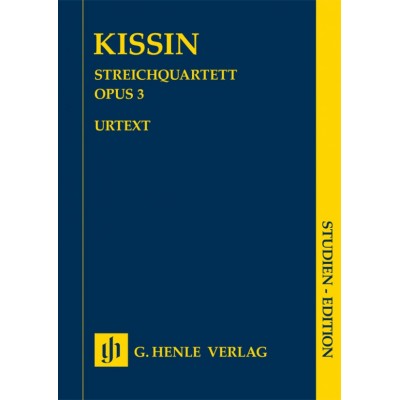 Kissin Evgeny - String Quartet Opus 3 - Score