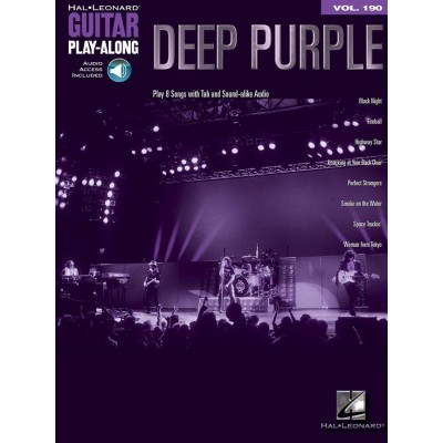 Deep Purple - Guitar PLAY-along Vol.190