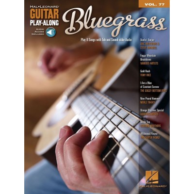GUITAR PLAY ALONG VOLUME 77 - BLUEGRASS GUITAR + AUDIO EN LIGNE - GUITAR TAB