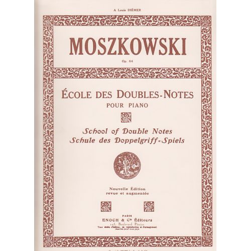Moszkowski - Ecole Des Doubles Notes