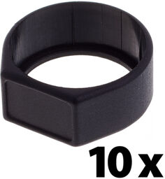 XCR Ring Black 10x noir