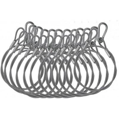 Pack De 12 Elingues De Sécurité 4 mm 85 cm