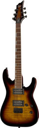 LTD H-200FM Dark Brown SB Dark Brown Sunburst